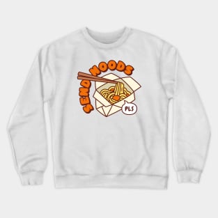 Send noods Crewneck Sweatshirt